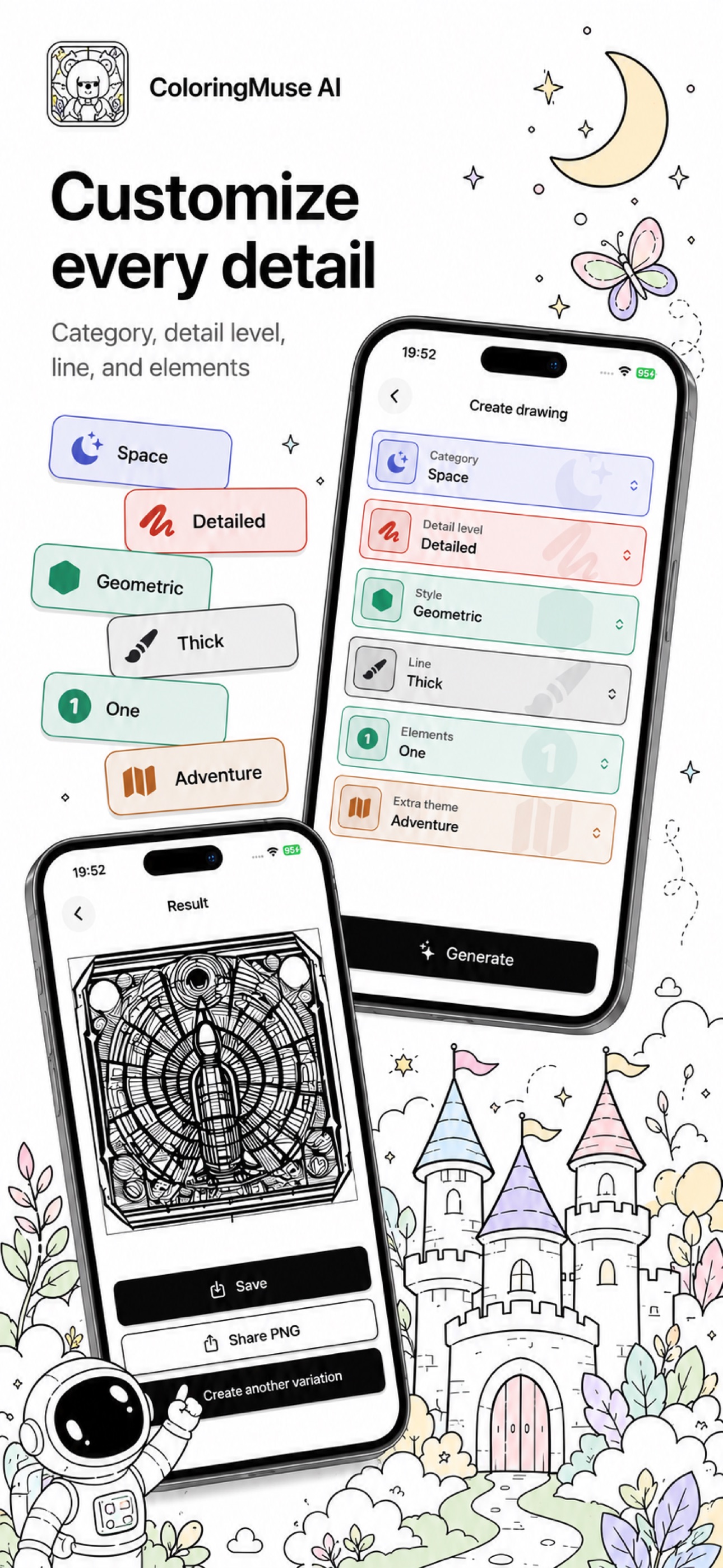 ColoringMuse: Coloring Pages screenshot 3