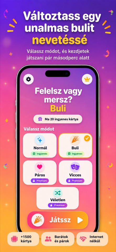 Felelsz vagy mersz? Buli screenshot 1