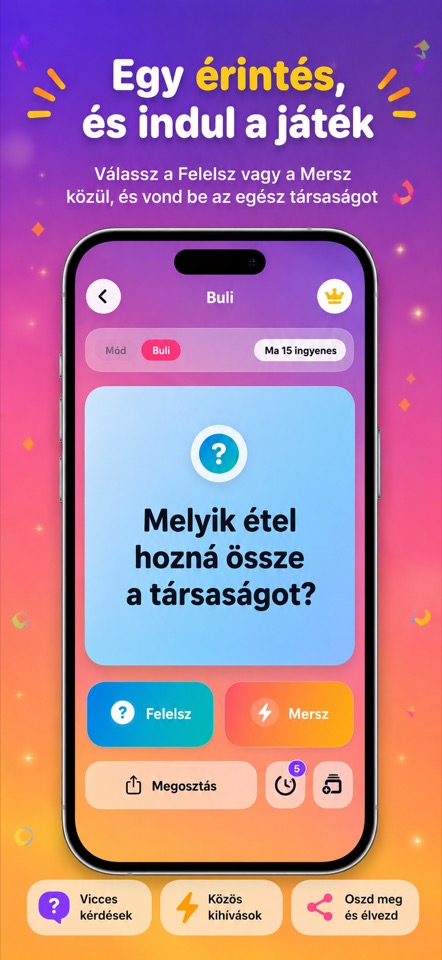 Felelsz vagy mersz? Buli screenshot 2