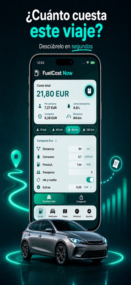 Fuel Cost: MPG Calculator screenshot 2