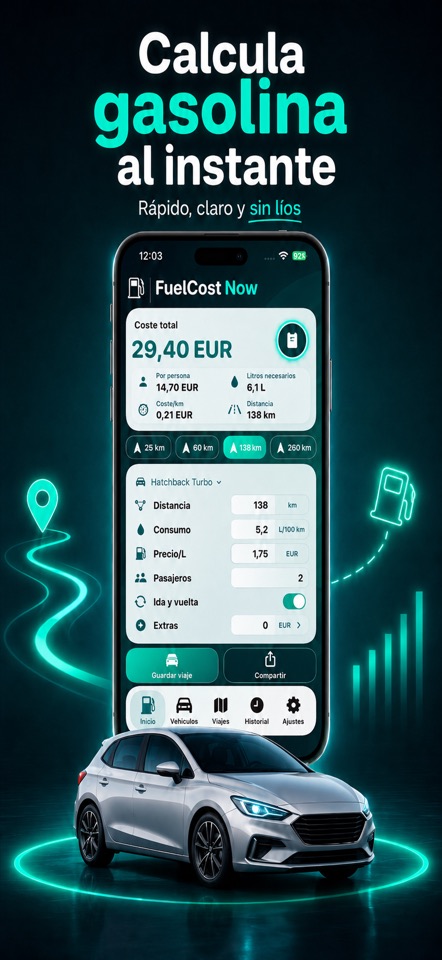 Fuel Cost: MPG Calculator screenshot 3