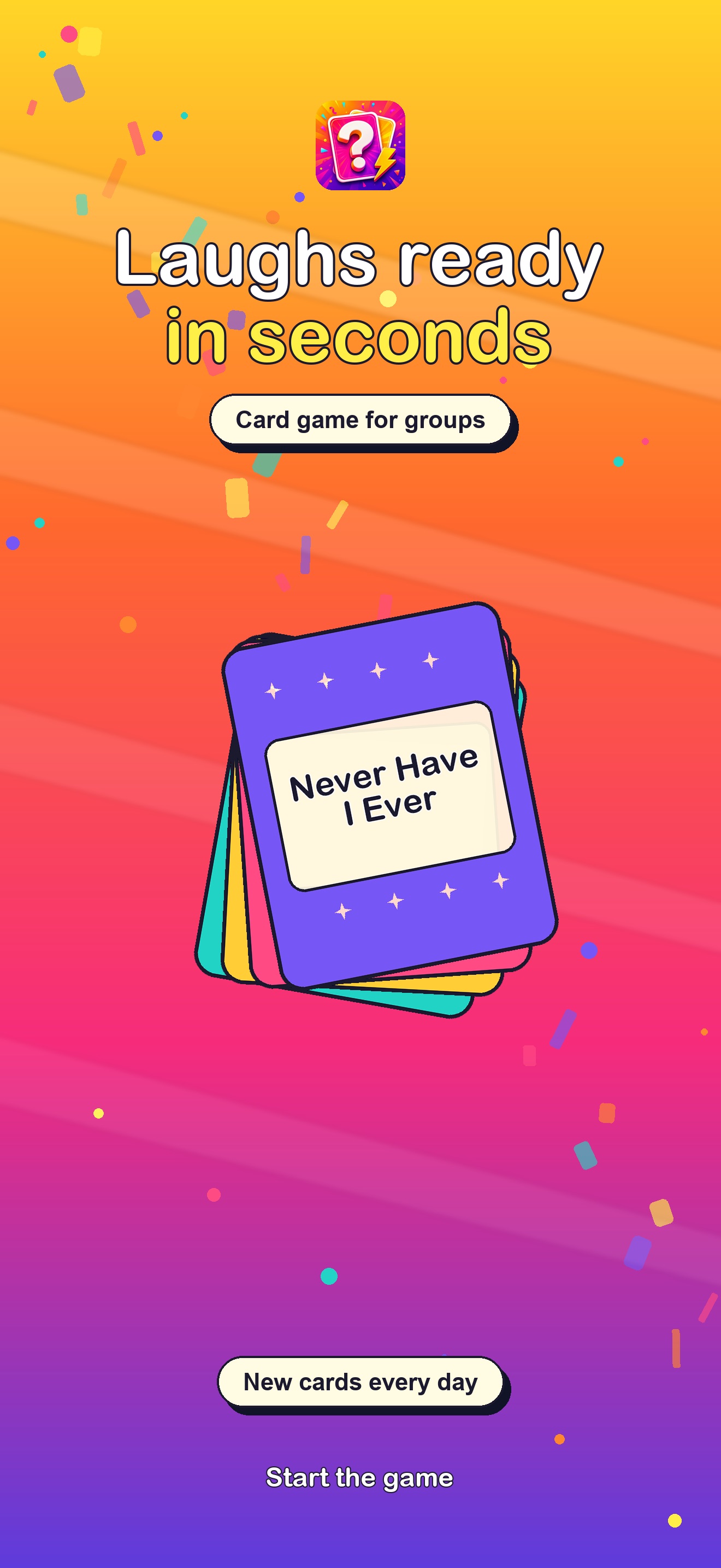 Never Have I Ever Party screenshot 1