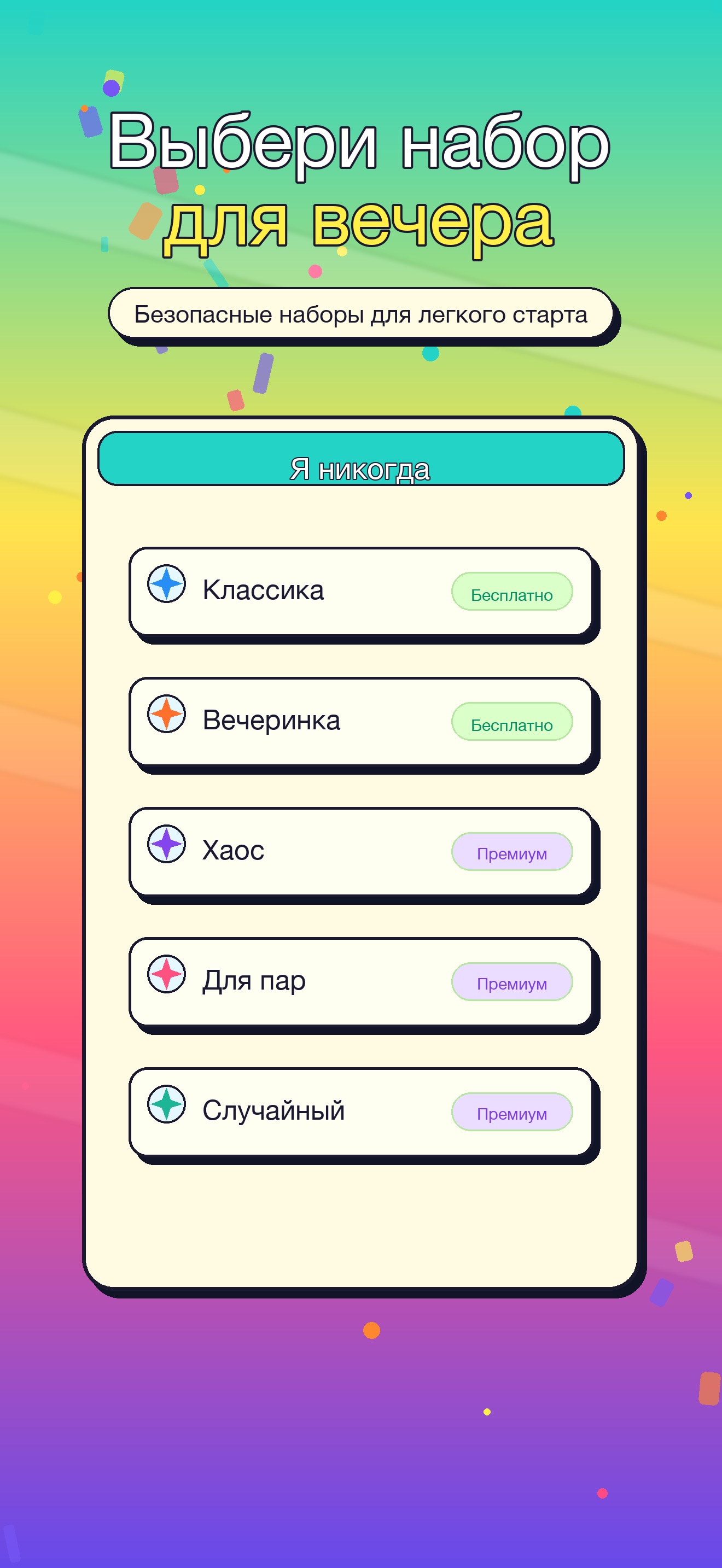 Never Have I Ever Party screenshot 2