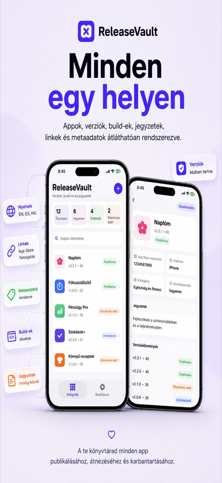 ReleaseVault: ASO Metadata screenshot 2