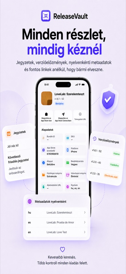 ReleaseVault: ASO Metadata screenshot 3