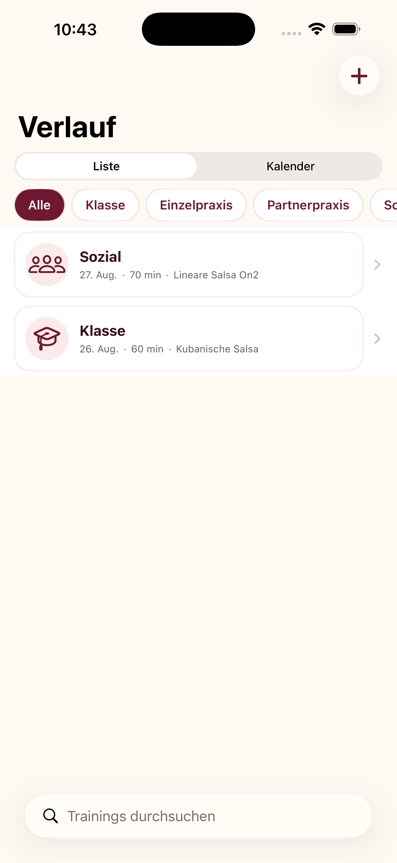 Mein Salsa-Fortschritt screenshot 2