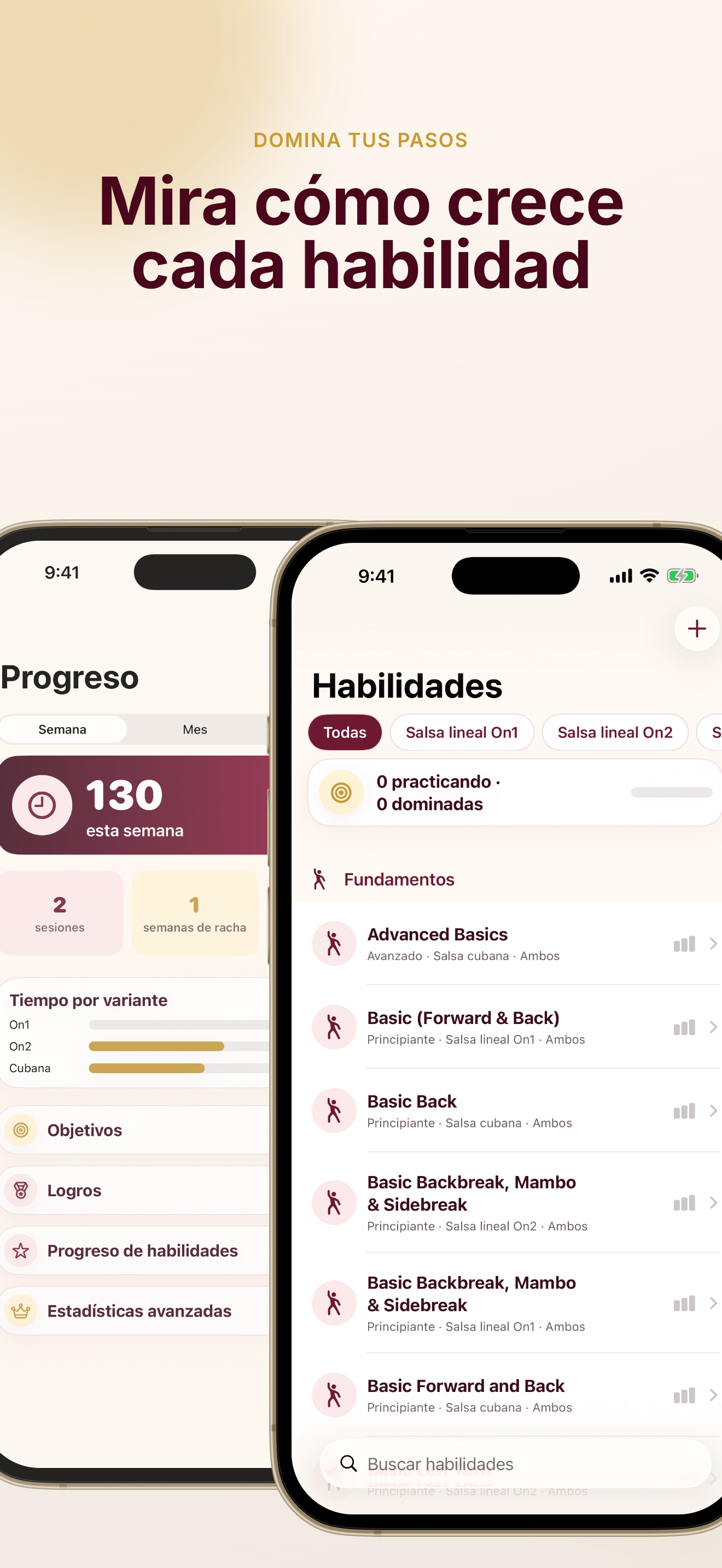 Diario de Salsa: Progreso screenshot 2