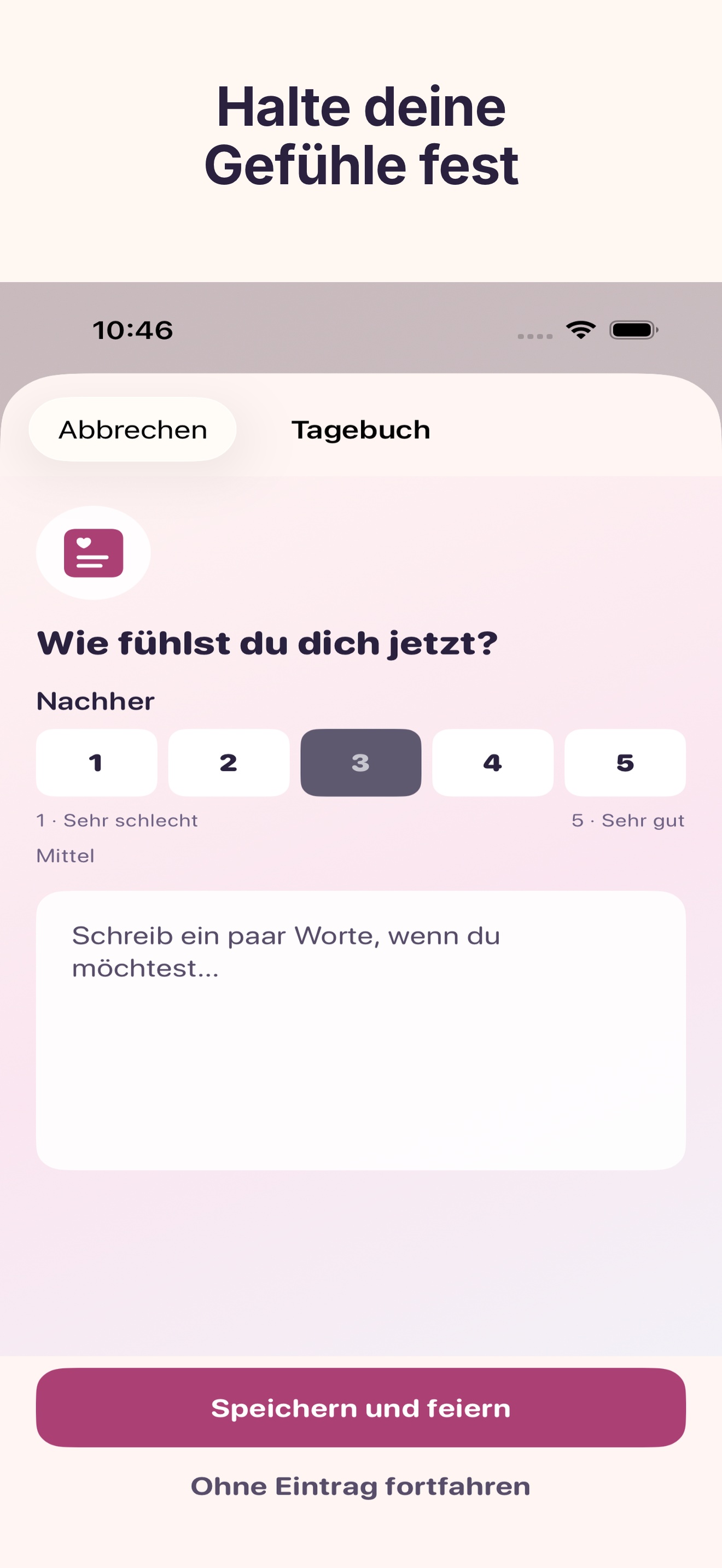 Selbstwert: Strahle Heute — Bildschirmfoto 3