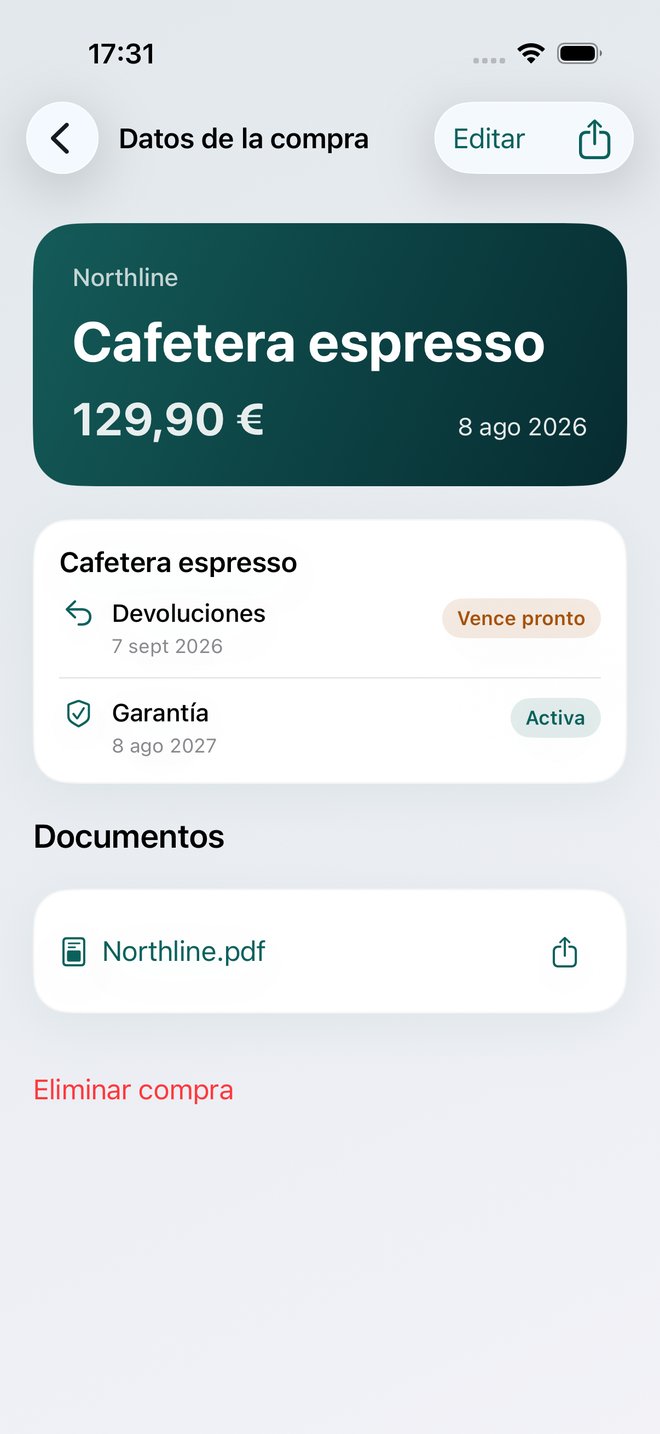 Recibos y garantías: Sliparo screenshot 2