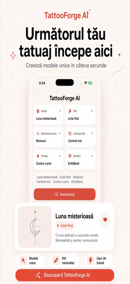 TattooForge AI screenshot 1