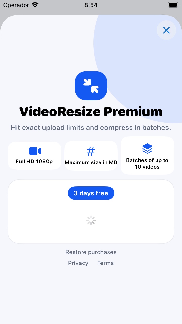 Video Compressor: Resize MB screenshot 2