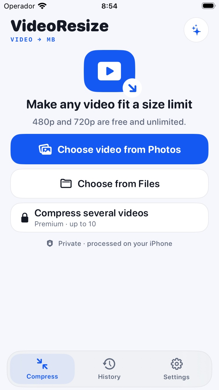 Video Compressor: Resize MB screenshot 3