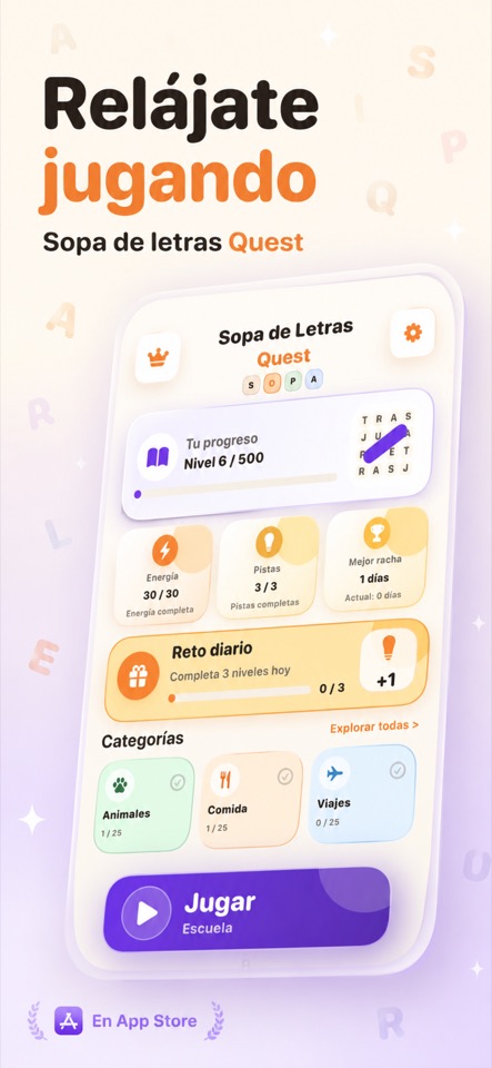 Word Search Quest screenshot 1